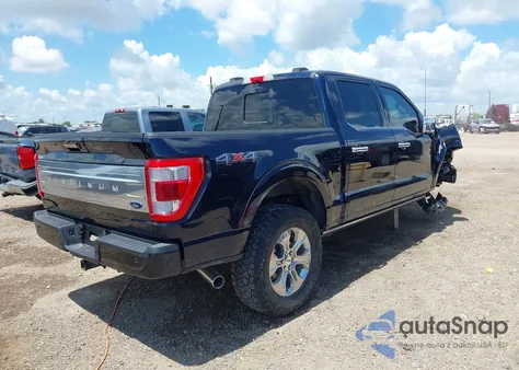 2022 Ford F-150 Platinum from USA, damaged, VIN 1FTFW1E55NFB94175